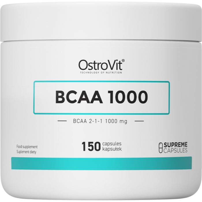 OstroVit BCAA 1000 / 150 капсули
